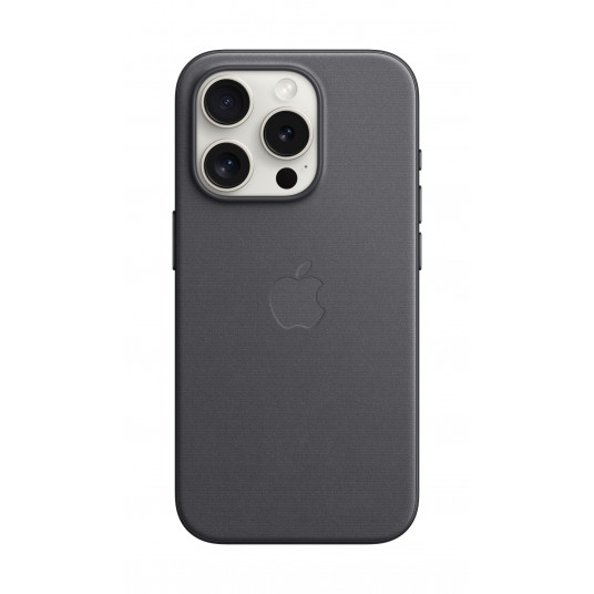 Telefona vāciņš Apple iPhone 15 Pro FineWoven Case with MagSafe Black