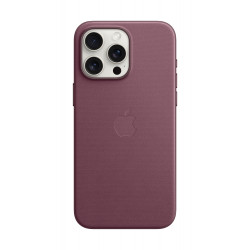 Telefona vāciņš Apple iPhone 15 Pro FineWoven Case with MagSafe Mulberry