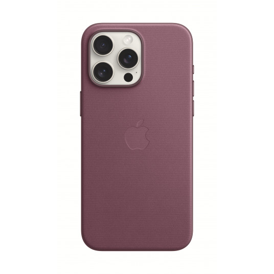 Vāciņš Apple Iphone 15 Pro Max FineWoven Case with MagSafe - Mulberry