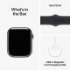 Viedpulkstenis Apple Watch Series 9 GPS + Cellular 45mm Graphite Stainless Steel Case with Midnight Sport Band - M/L MRMW3ET/A