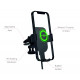 Swissten GW1-AV5 Air Vent Car Holder With 15W  Wireless Charging + Micro USB Cable 1m Black