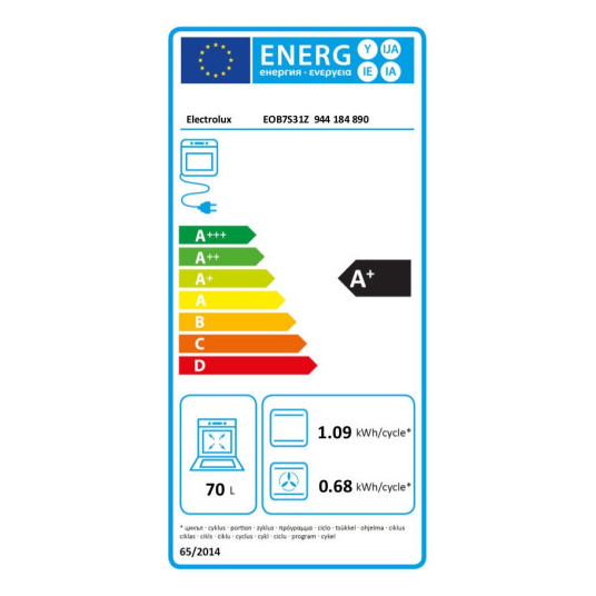 Cepeškrāsns Electrolux EOB7S31Z