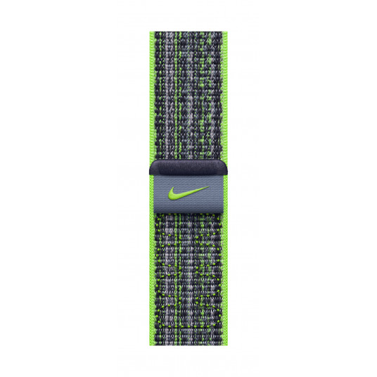 Siksniņa Apple Watch 41mm Bright Green/Blue Nike Sport Loop