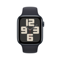 Viedpulkstenis Apple Watch SE GPS 44mm Midnight Aluminium Case with Midnight Sport Band - S/M MRE73ET/A