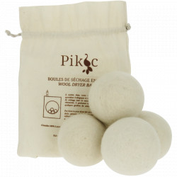 Vilnas bumbiņas žāvētājam PIKOC Dryer Balls 4 gab. BS40001