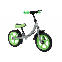 Powermat trīsriteņu līdzsvara velosipēds, zaļš