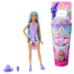 Barbie POP Reveal komplekts, augļu sulas sērija - vīnogas