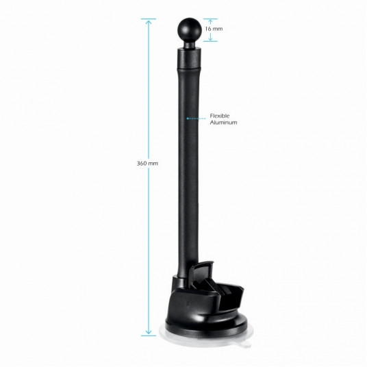 Swissten S-GRIP S3-HK Premium Universal Window Holder with 360 Rotation For Devices 3.5'- 6.0' inches Black