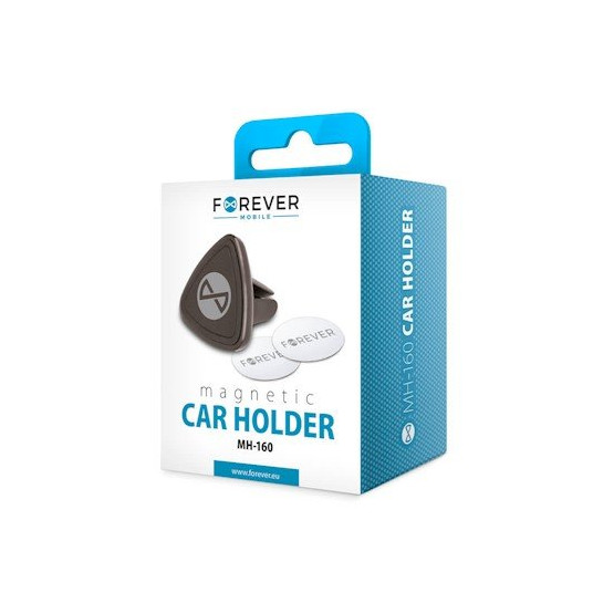 Forever Magnetic MH-160 Universal Car Air Vent Holder For Devices Black