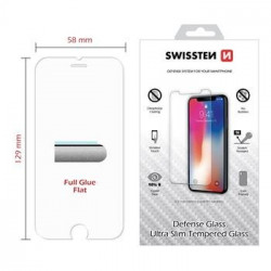 Swissten Ultra Slim Rūdīta stikla Premium 9H ekrāna aizsargs Apple iPhone 7/iPhone 8