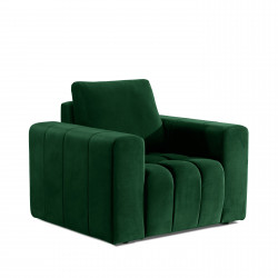 Atzveltnes krēsls Lazaro, zaļš, audums Kronos 19