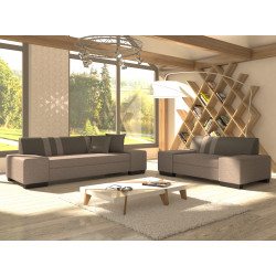 Dīvānu komplekts Porto 2+3 pelēks