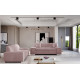 Dīvānu komplekts Porto 2+3 rozā