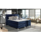 Kontinentālā gulta ar gultas kasti Amadeo 140X200, zila, audums Ontario 81