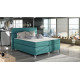 Kontinentālā gulta ar gultas kasti Amadeo 180X200, zila, audums Orinoco 85