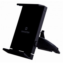 Swissten S-Grip T1-CD1 Universal Car CD / Radio Holder For Tablets / Phones / GPS Black