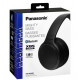 Austiņas Panasonic RB-M500BE-K Deep Bass Wireless Headphones, Black