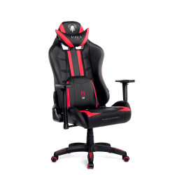 Spēļu krēsls Diablo X-Ray Normāls izmērs: melns-sarkans