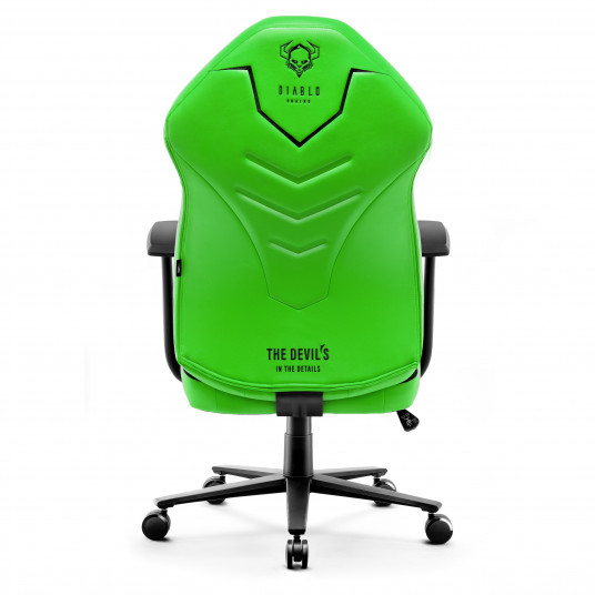 Spēļu krēsls Diablo X-Gamer 2.0 Normāls izmērs: zaļš smaragds