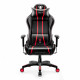 Spēļu krēsls Diablo X-One 2.0 King izmērs: melni sarkans