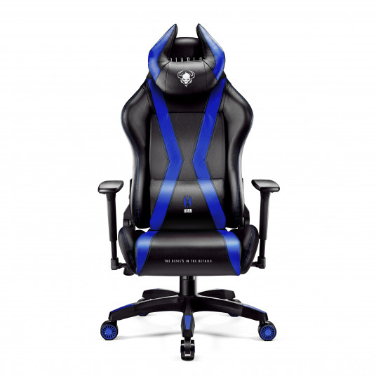 Spēļu krēslsDiablo X-Horn 2.0 Normāls izmērs: melns-zils