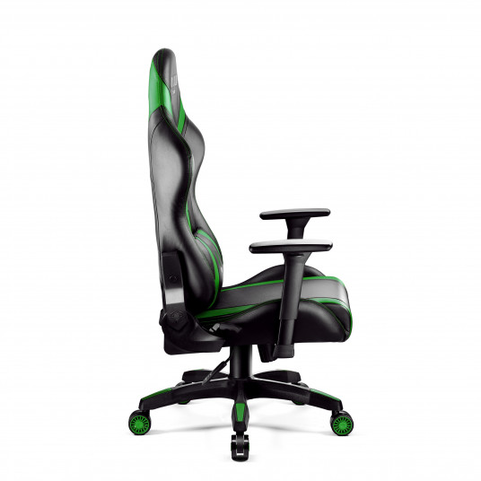 Spēļu krēsls Diablo X-Horn 2.0 Normāls izmērs: melns-zaļš