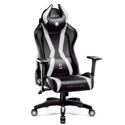 Spēļu krēsls Diablo X-Horn 2.0 King Izmērs: melnbalts