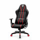 Spēļu krēsls Diablo X-One 2.0 Normāls izmērs: melns-sarkans