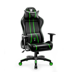 Spēļu krēsls Diablo X-One 2.0 Normāls izmērs: melns-zaļš