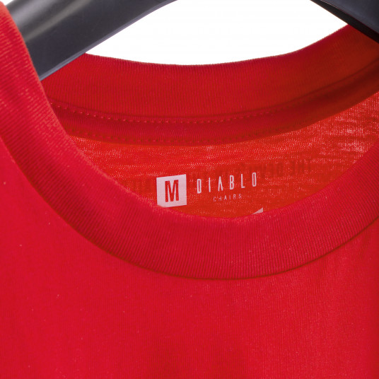 Diablo Chairs T-krekls: sarkans, L izmērs
