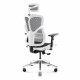 Ergonomisks krēsls DIABLO V-BASIC: balts-melns