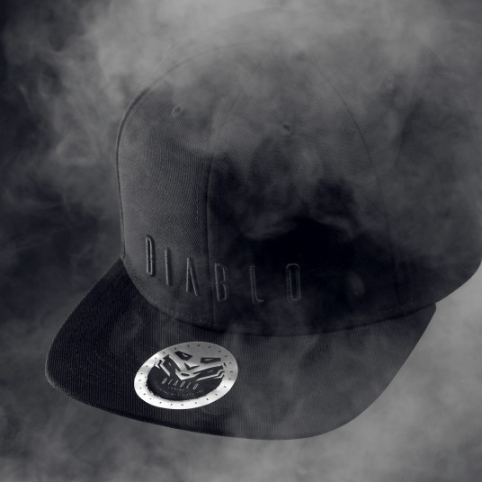 Diablo Chairs beisbola cepure: melna