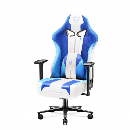Diablo X-Player 2.0 spēļu krēsls Frost White: normāls izmērs