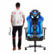 Diablo X-Player 2.0 tekstila spēļu krēsls Frost Black: King Size