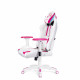 Spēļu krēsls Diablo X-Ray Normāls izmērs: balts rozā