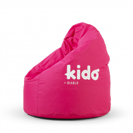 Bērnu pupiņu maiss KIDO no DIABLO: rozā
