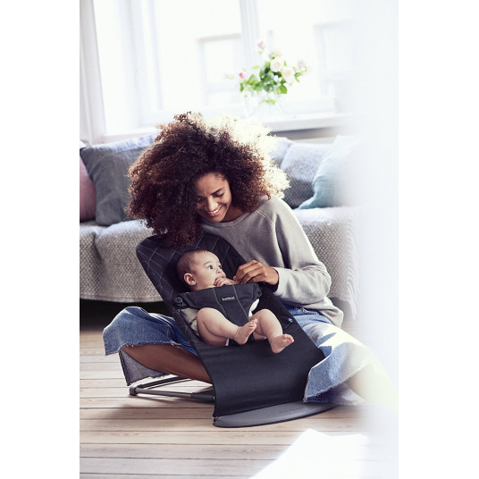 BABYBJÖRN šūpulis Bliss Black Cotton 006016