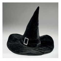 Melna samta raganas cepure