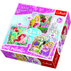 TR 20+36+50 puzles komplekts "Princese"