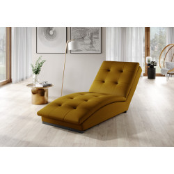 Dīvāns Doro, dzeltens, audums Nube 45