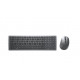 Bezvadu klaviatūra un pele Dell KM7120W (Nordic), Titan Gray