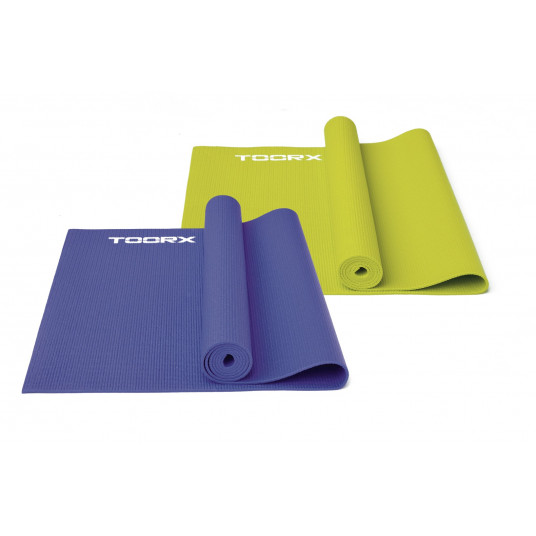 Toorx Yoga mat MAT173 non slip surface 173x60x0,4 lime green