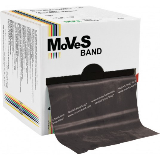 Profesionāla elastīga plakana gumija MVS - melna 1-45,5m (plīst neplīst)