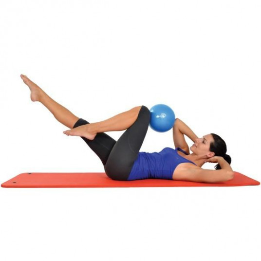 Pilates bumba Soft Over bumba 21-23cm zila