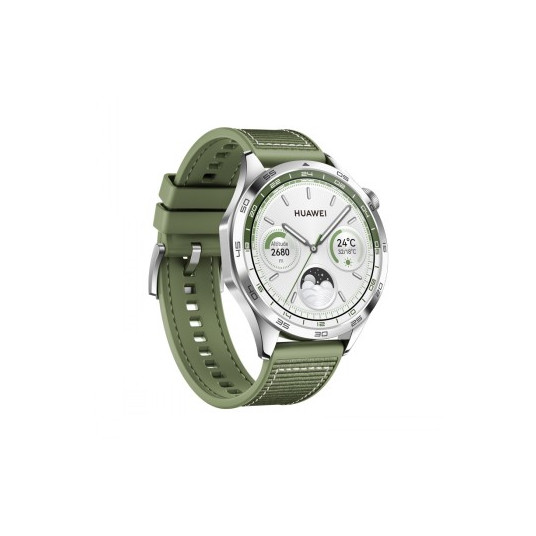 Viedpulkstenis Huawei Watch GT 4 46mm Green Woven