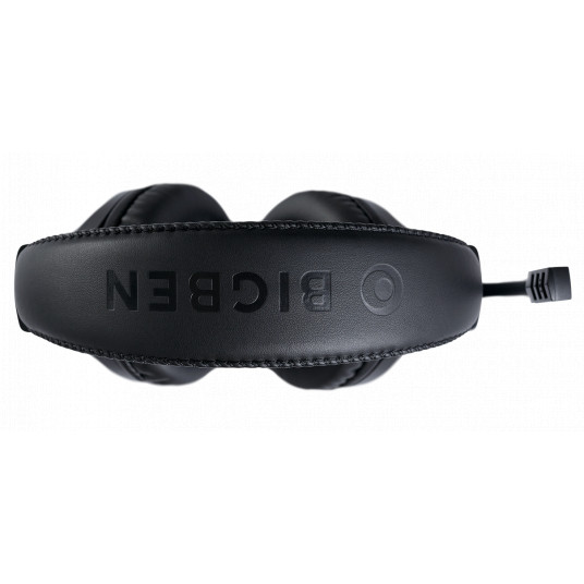 Austiņas Bigben Stereo Headset Wired, Black