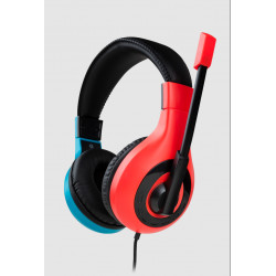 Austiņas Bigben Stereo Headset Wired, Red&Blue