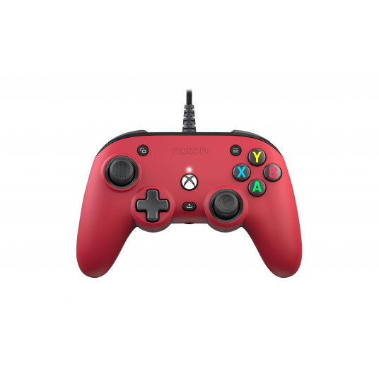Spēļu panelis Nacon Pro Compact Controller Xbox, Wired, Red