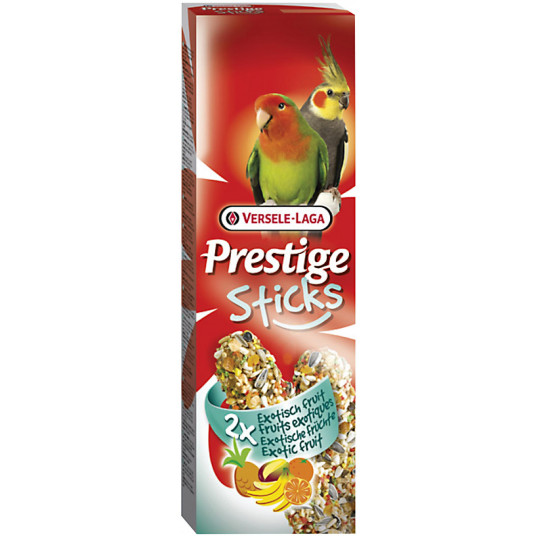 Prestige Sticks Parrot gardumi ar eksotiskiem augļiem, 2 gab