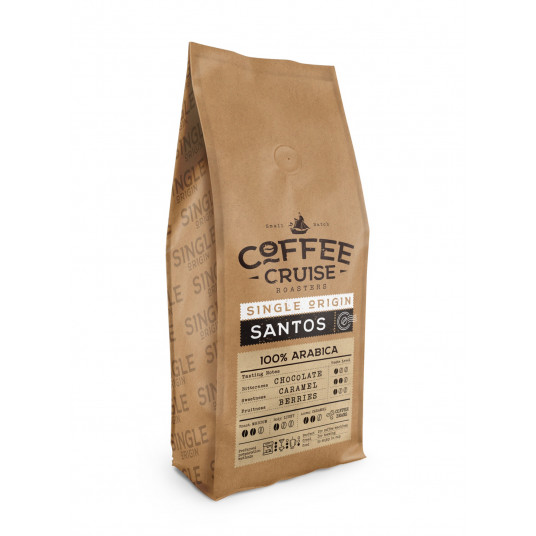 Kafijas pupiņas Coffee Cruise Santos, 1 kg